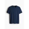 H M Sport Top Regular Fit dryMove Navy Blue