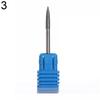 Nail Art Drill Bit Dead Skin Removal Cylinder Ball Needle Head Manicure Tool