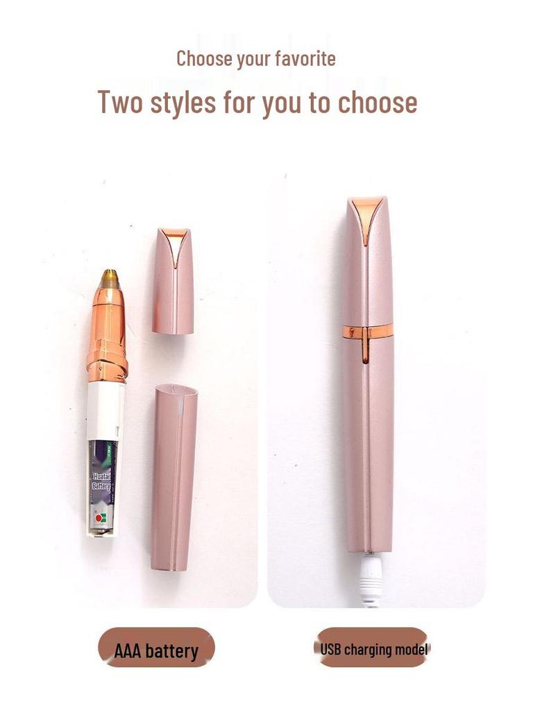 Rechargeable Electric Eyebrow Trimmer for Men & Women - 2022 Model