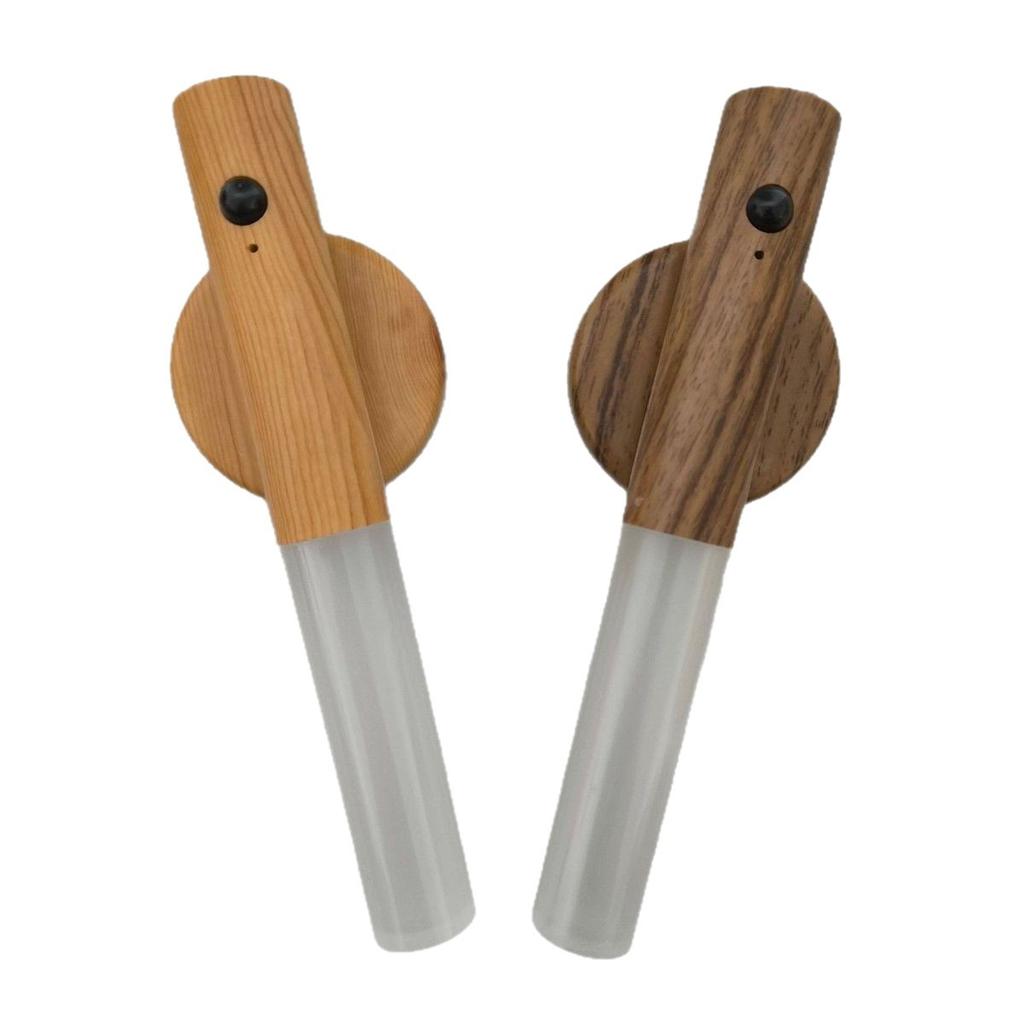 Умный светодиодный индукционный ночник: Перезаряжаемый атмосферный светильник для коридоров