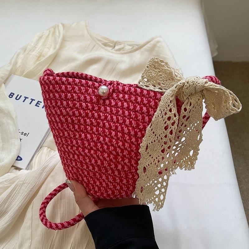 Fashionable Small Shoulder Bag For Women With Colorful Scarf And Unique Style