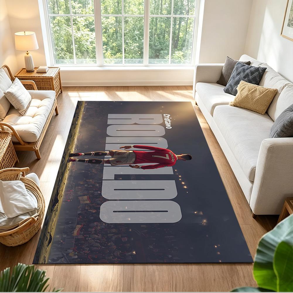 Cristiano Ronaldo Floor Mat Design for Living Rooms Foyer Kitchen Decorate room Anti-slip Rug Office home decor