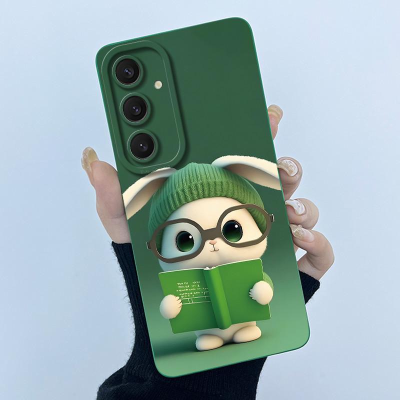 Funny Cool Cat Dog Silicone Phone Case For Samsung Galaxy A16 A26 A36 A56 5G Bumper Matte Protective Soft Back Cover Shell Capas