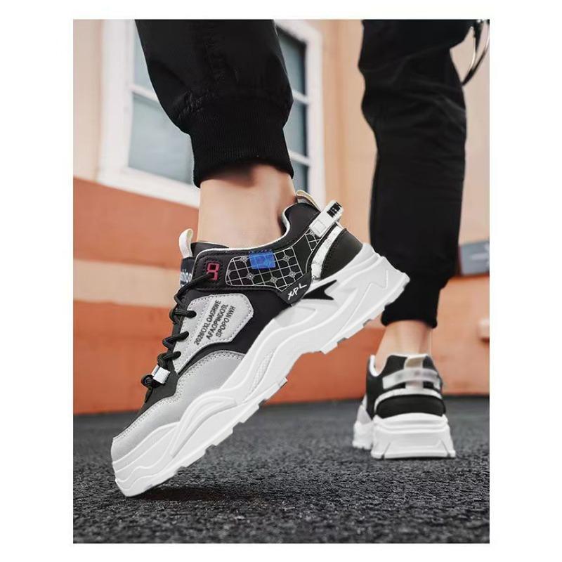 Men S Casual Work Board Shoes Spring Waterproof White Sneakers