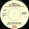 7-дюймовая пластинка GERRY THE PACEMAKERS Youll Never Walk Alone EMI2086 EMI UK Рок Б/у