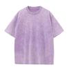 Men's Summer T-shirt 230G Heavy Cotton Vintage Washed T-Shirts Oversized Short Sleeve Loose Streetwear Short Sleeve Tops Tee