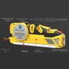 Cross Line Infrared tape measure 4IN1 Measuring Tape Laser Level with Metric Rulers  Home Use