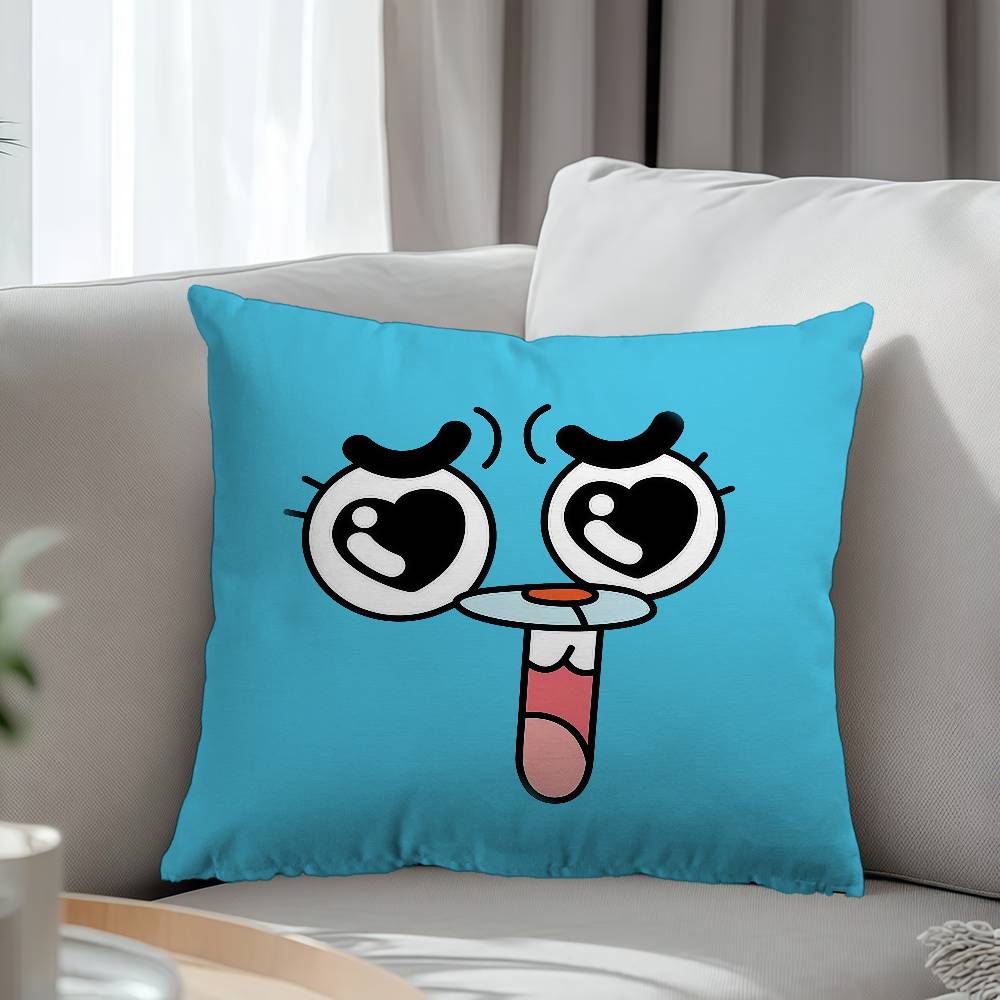 The Amazing World Of Gumballs Pillow Cover Design Cushion Cover Decor Holiday Decorati