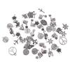 Pendant Alloy Accessories DIY Jewelry Making Findings Antique Silver