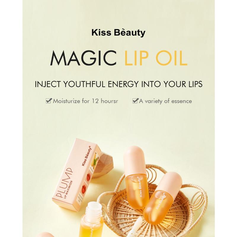 KISS BEAUTY Capsule Capsule Lip Glum Holly Увлажняющее и подвижное средство для губ