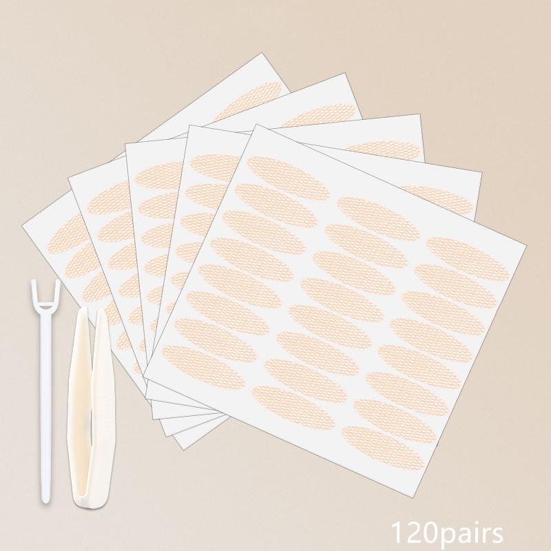 Eyelid Tapes Stickers Invisible Double Fold Eyelid Lace Paste Self-adhesive Natural Eye Tape Make Up Tool Clear Stripe
