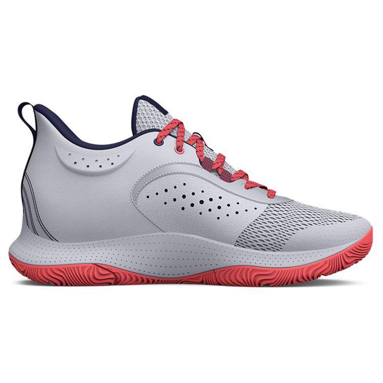 Under Armour Кроссовки Curry 3Z6 Серо-красные Мужские 3025090-101