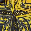 Used Faliero Sarti Monni Silk Scarf Yellow Monni