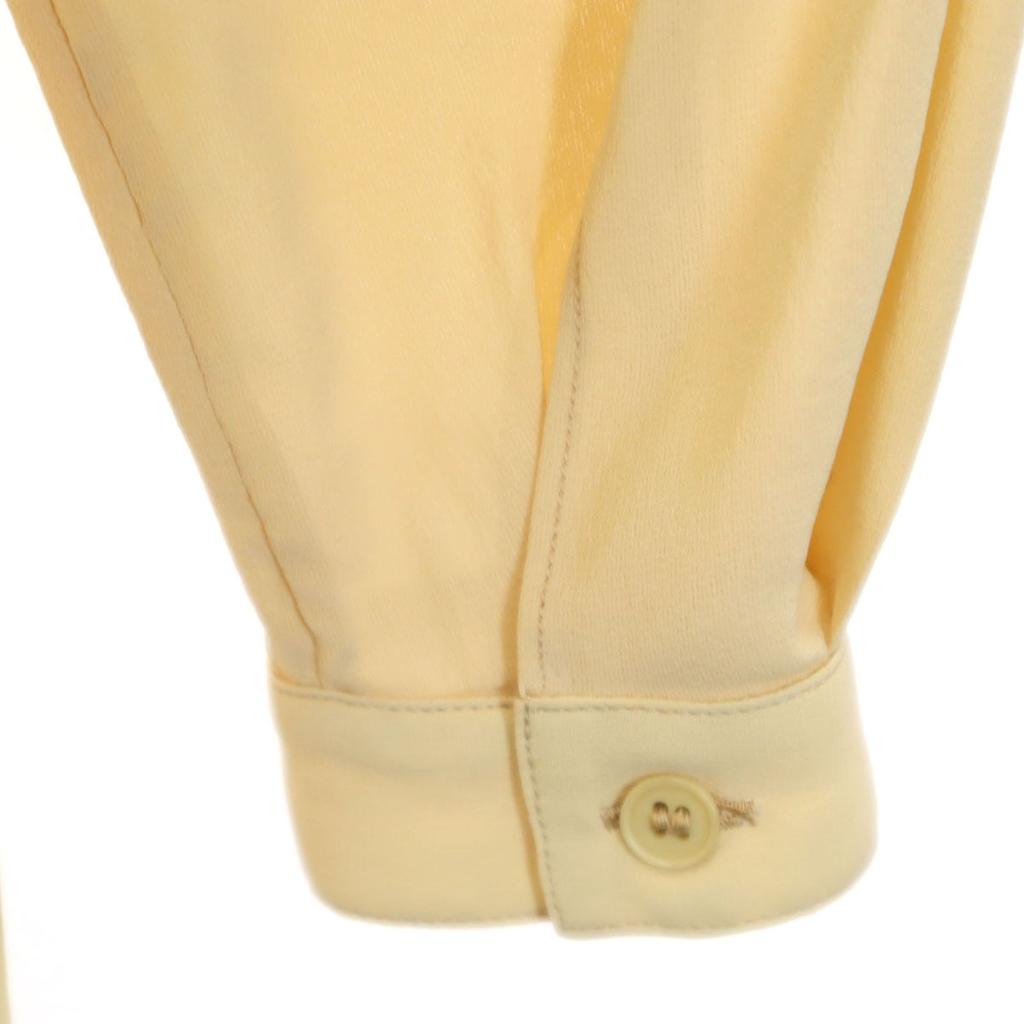 Giorgio Armani 80-е 90-е Сделано в Италии 100% шелк Винтаж Блузка с длинным рукавом Костюм-двойка Женский Б/у