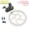 ZOOM Bicycle Disc Brake Aluminum Alloy F160 R160 Mountain Road MTB Bike Mechanical Caliper Disc Brakes Cycling Double Brake