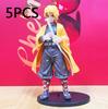 @Anime Demon Slayer Kimetsu no Yaiba Figure Kamado Tanjirou Action Figure Agatsuma Zenitsu Nezuko Warrior PVC Model Toys**