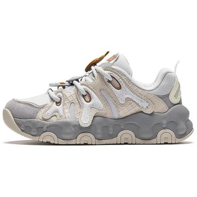 Milkshake Fashion Удобные износостойкие нескользящие низкие повседневные туфли женские кроссовки светло-серые 122448859-3