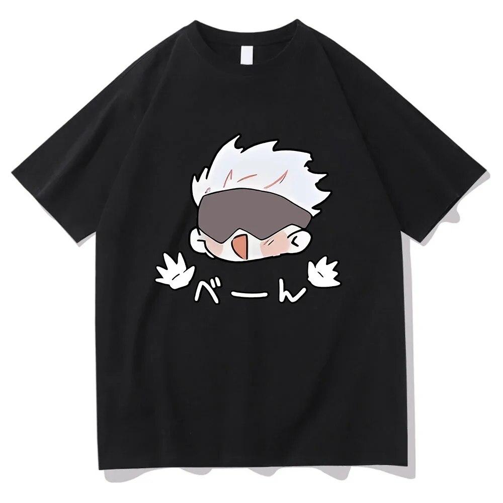 Футболка Jujutsu Kaisen, модная футболка унисекс с рисунком Harajuku, унисекс, аниме, Unisexga, хлопковая футболка высокого качества, одежда