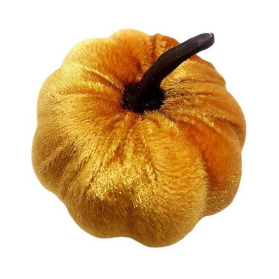 12 шт. бархатные тыквы из пенопласта, имитация мягких многоразовых ультра-легких осенних украшений для Хэллоуина и Дня благодарения