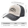 Кепка-бейсболка с принтом Camel Trophy, унисекс, регулируемая, с застежкой snapback, винтажная, из стираного хлопка, ковбойская кепка, ретро, козырек от солнца