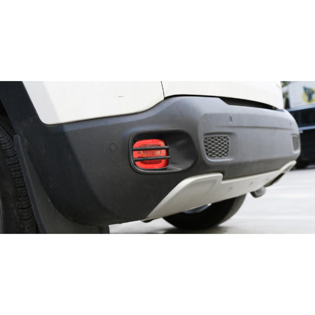 Задняя противотуманная фара автомобиля, декоративная крышка, наклейки для Jeep Renegade 2016-2022, капоты для ламп, защитные внешние аксессуары