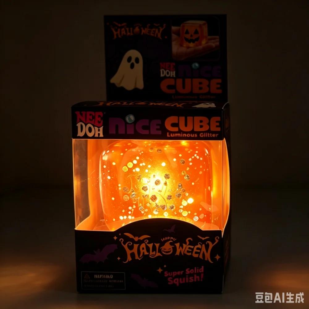 Needoh Хэллоуин Сжимаемые Игрушки Сенсорная Игрушка Цветная Мялка Растягивалка Снятие Тревоги СДВГ Игрушка-антистресс Подарок для Отдыха