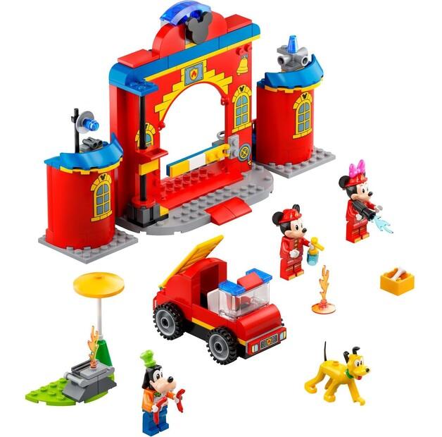 LEGO Disney 10776 Пожарная станция и пожарная машина Микки Мауса и друзей