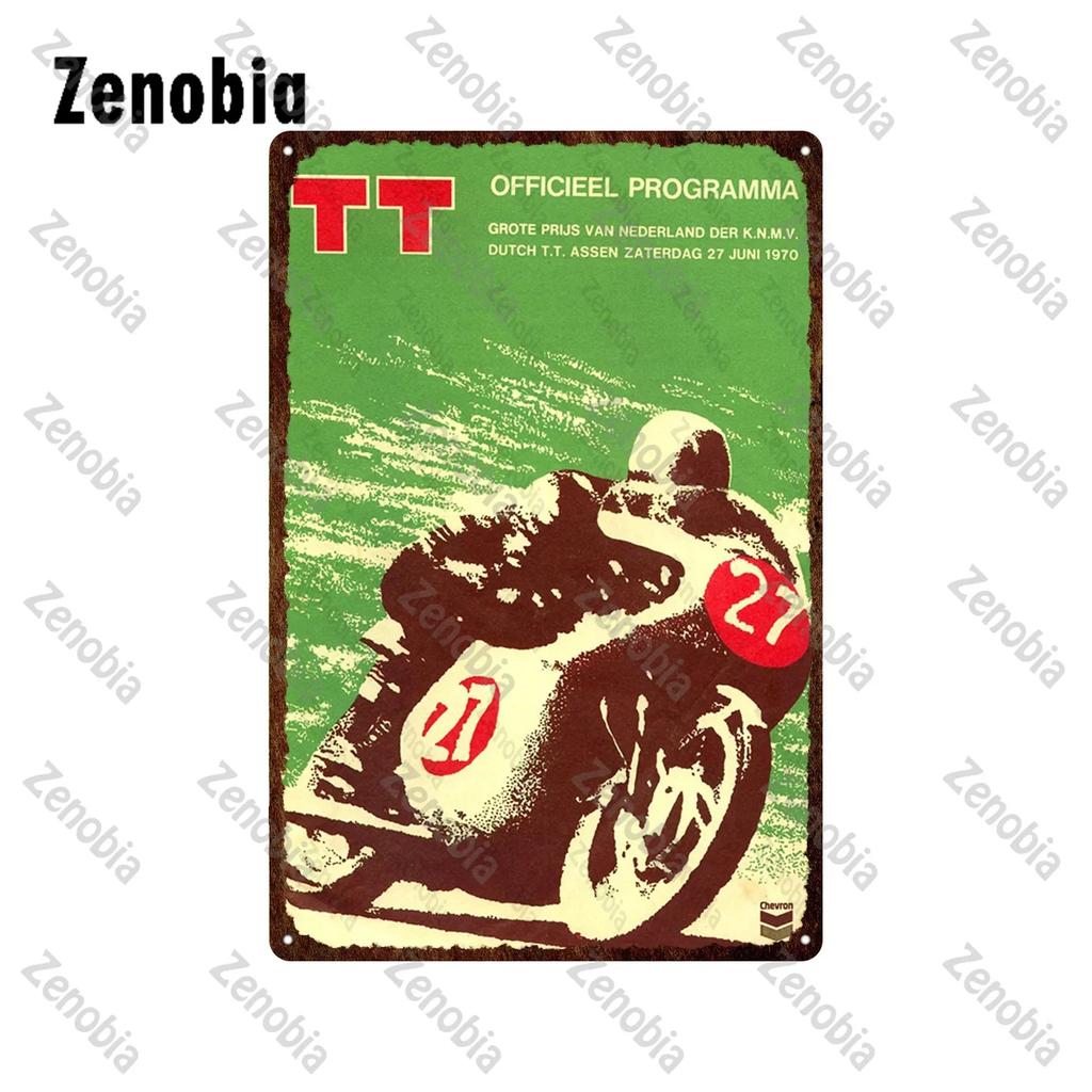 Motorcycles Metal Signs Tin Sign Ace Cafe London Road Race Wall Stickers Isle of Man TT Garage Bar Pub Home Wall Decoration