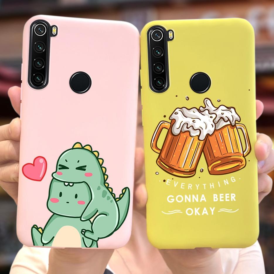 Чехол для Xiaomi Redmi Note 8 Redmi Note 8T Милые Астронавты Мультяшная Обложка Мягкий ТПУ Чехол для Телефона Для Redmi Note 8 Pro Note8 T Корпус