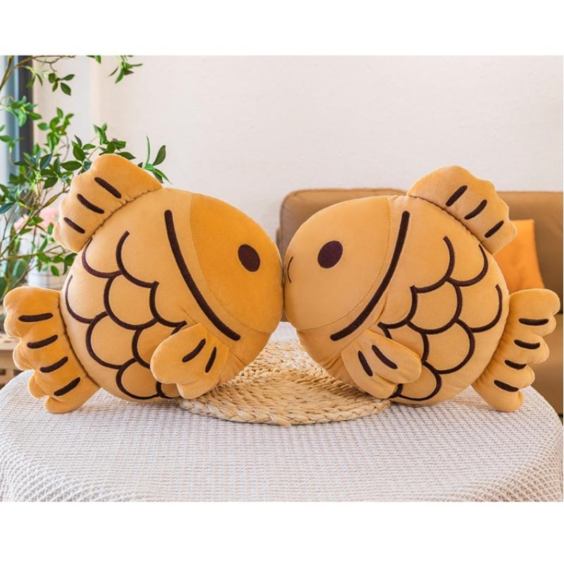 Креативная плюшевая игрушка-подушка в виде рыбы для детских подарков и украшения дома