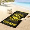 Custom Name Dortmund Print Beach Towel, Large Soft Quick Dry Towel for Beach Camping Swimming_xia