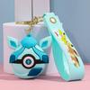 New Pokémon Figures Eevee Cartoon Keychain Cute Elf Ball Doll Male Female couple Backpack Pendant Accessorie Decoration Toy Gift