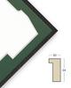 A sports shirt frame with a window - the perfect decoration for any home