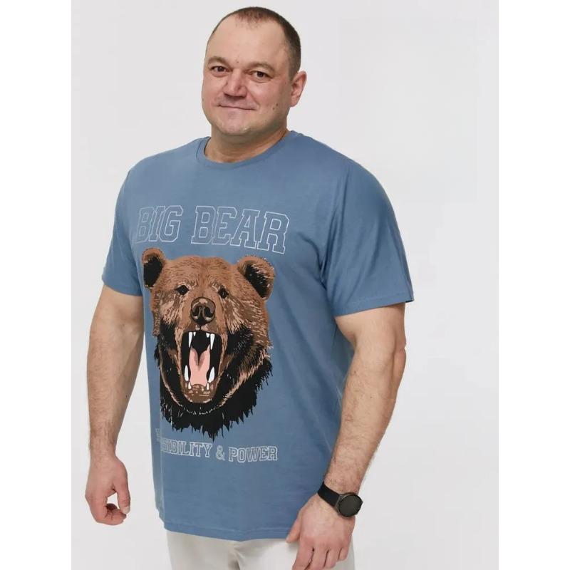 Летний топ с круглым вырезом и 3D-принтом с животным узором, модная повседневная мужская футболка с коротким рукавом