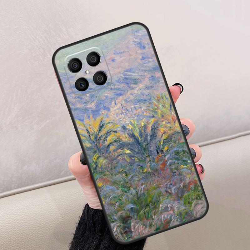 Чехол для Honor Magic 8 6 7 Pro с картиной Клода Моне Для Honor 400 Lite 200 50 70 90 X8c X8b X9a X9b X9c X9d Win RT