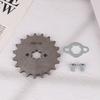 428# 17мм /20мм10 11 12 13 14 15 16 17 18 19T Зубьев Передняя Звездочка Двигателя Для Мотоцикла, Велосипеда, Карта, Квадроцикла, Мотоцикла
