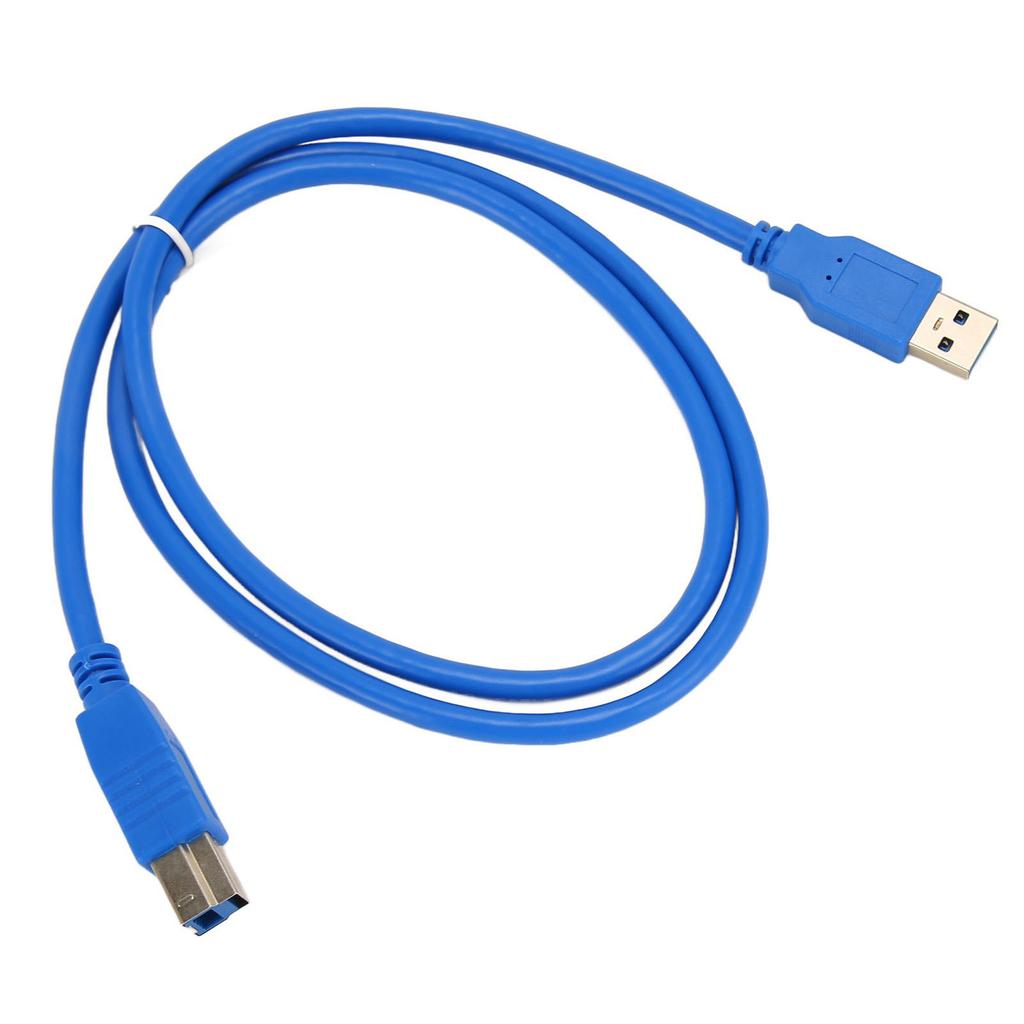 USB 3.0 Кабель для принтера Данные Мужской-Мужской USB A на B Передающий Шнур Квадратный Порт Высокоскоростной 1 метр