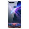 Honor 7C Case Tempered Glass Back Cover For Huawei Honor 7C AUM-L41 Case Honor 7A Pro Soft Bumper On Honor 7 C Honor 7A Case