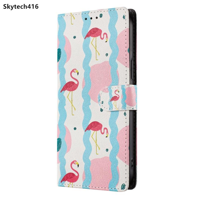 Leather Wallet Flip Case For ZTE Blade A35 Core Lite A56 A76 V40 V41 V50 V60 Smart V70 Design Max Vita Optus X Max Australia Pro 4G 5G Cover