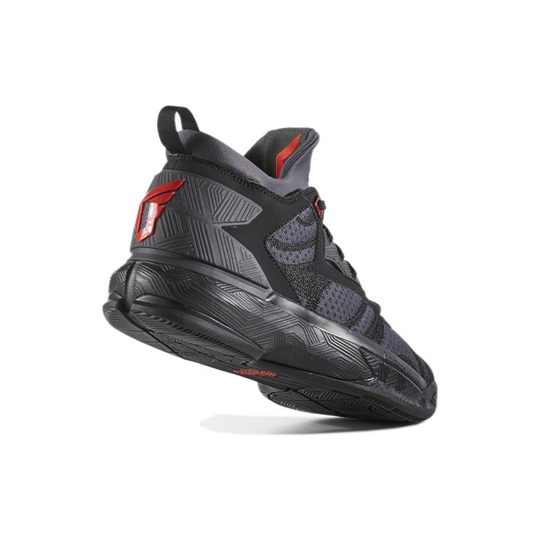 adidas D Lillard 2 'Core Black Vivid Red' B42355