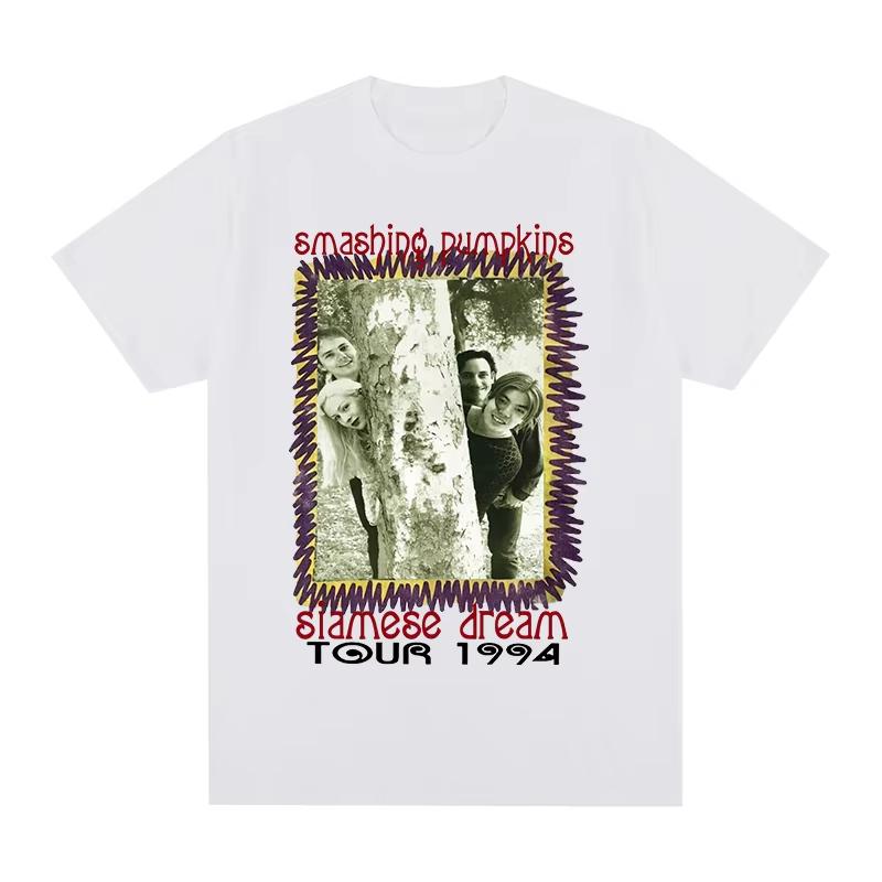 The Smashing Pumpkins Band Vintage T-shirt Rock Music Classic Cotton Men T Shirt New TEE TSHIRT Womens Tops