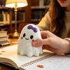 Relaxation Squeeze Ball 1/2Pcs Halloween Cartoon Ghost Toy, Bow Stress Relief Calming Toy White Sensory Fidget for Kids Adults Party Favors