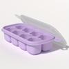 1Pc Ice Cube Mold Household Silicone Soft Bottom Refrigerator Ice Box Storage Artifact