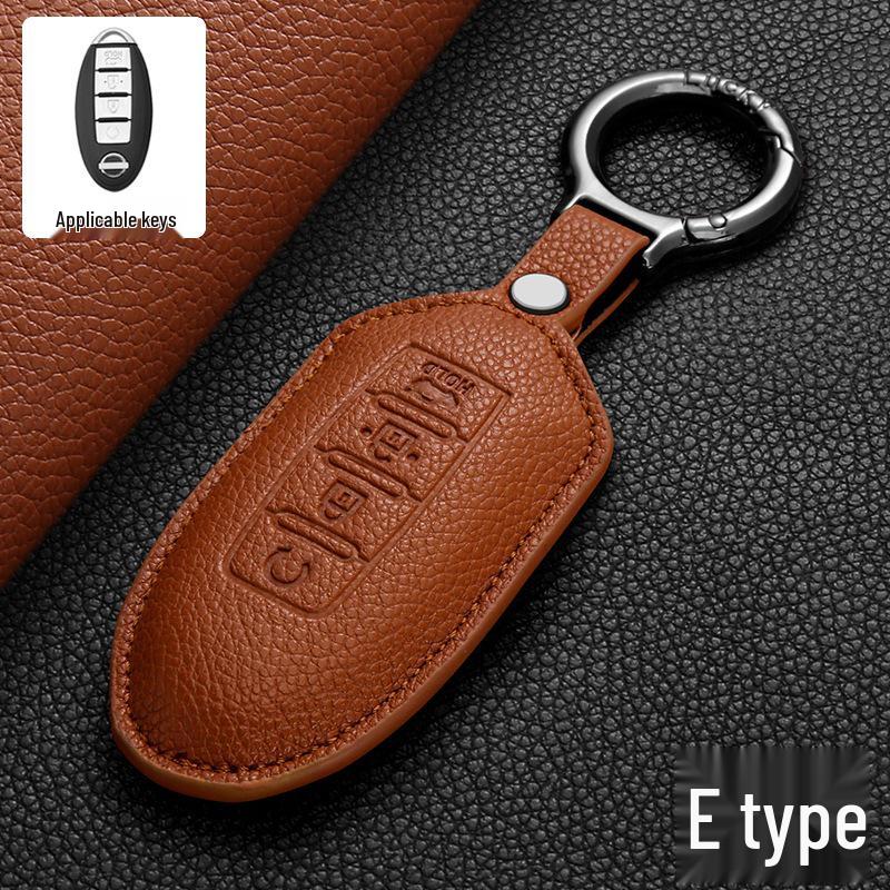 Основные чехлы для ключей для моделей Nissan: Sylphy, Teana, X-Trail, Qashqai, Livina, Murano, Sunny