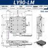 Two-Dimensional XY Axis Precision Manual Adjustment Platform