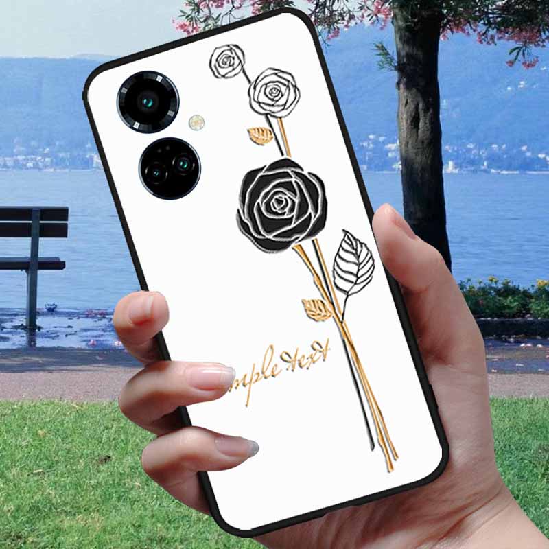 Чехол для Tecno Camon 19 Camon19 Neo 3D Рельефный Тисненый Чехол для Телефона Для Tecno Camon 19 Pro 4G 5G Neo Мягкий Силикон Мультяшный