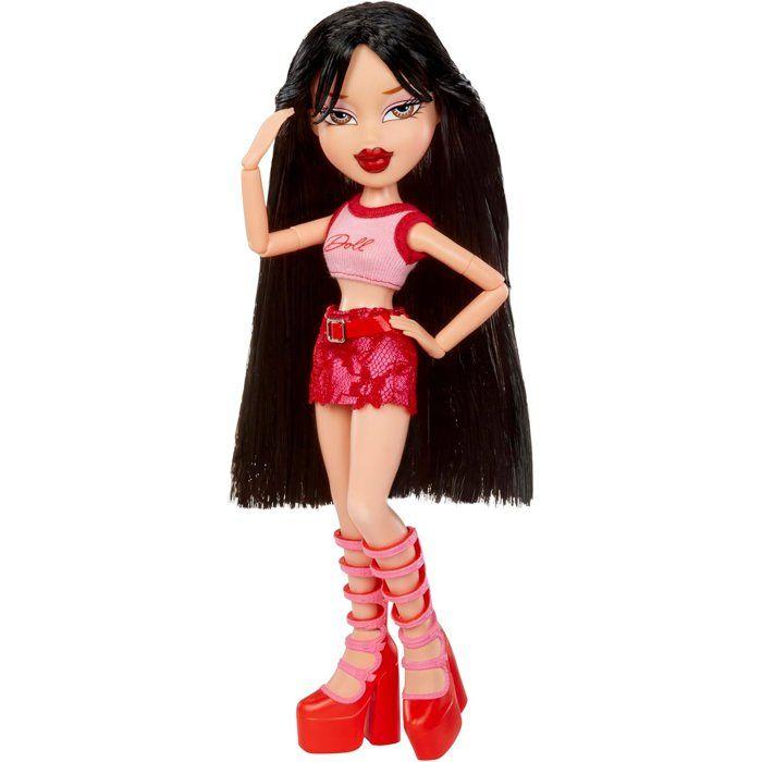 Bratz Goin' Out Poupée - Jade - 1 Poupée Mannequin à Collectionner - Une Tenue, Un Sac à Main, Une Paire de Lunettes Soleil - 6 ans