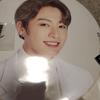 [USED] BTS Official Jungkook Fan Premium Photo Flag