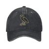 Кепки-бейсболки October's Very Own Drake's Owl из стираного денима, Snapback, дышащие кепки-каскетки для улицы, для унисекс и женщин
