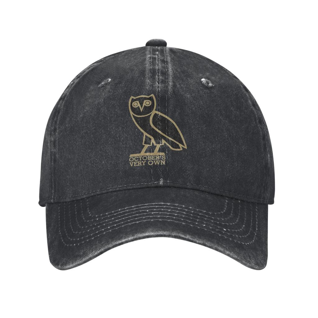 Кепки-бейсболки October's Very Own Drake's Owl из стираного денима, Snapback, дышащие кепки-каскетки для улицы, для унисекс и женщин
